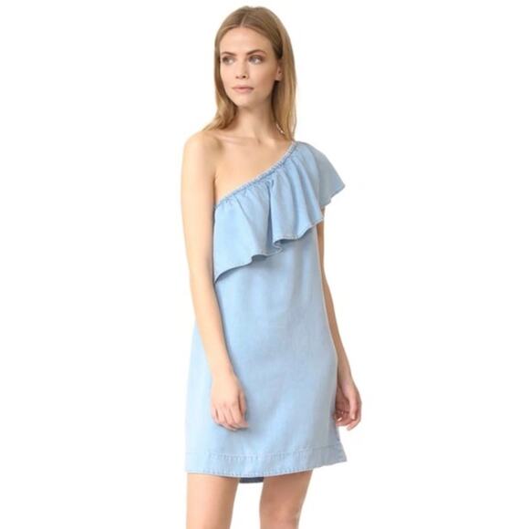 7 for All Mankind One Shoulder Dress size Small - Picture 12 of 13